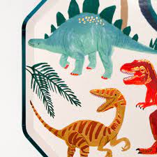 Meri Meri Dinosaur Kingdom Dinner Plates