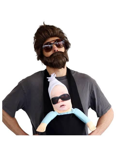 Alan Wig and Beard