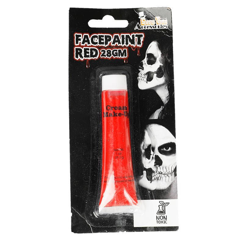 Halloween Face Paint Red 28g