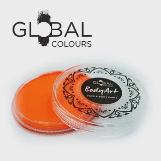 Global 32 Gram Neon Orange Water Activated Cake Makeup