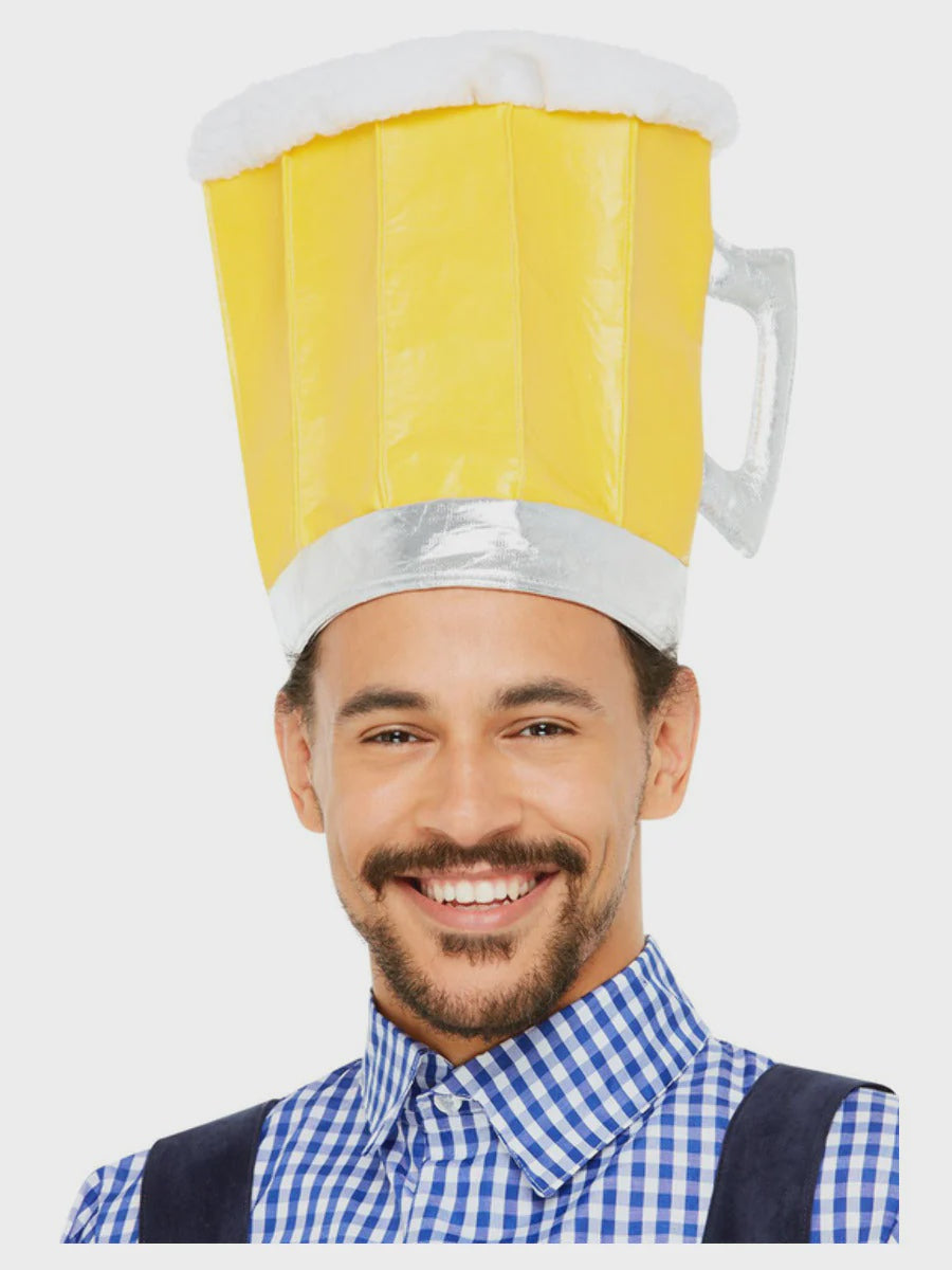 Yellow Oktoberfest Beer Hat