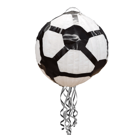 Soccer Ball 3D Shape Pull String Pinata