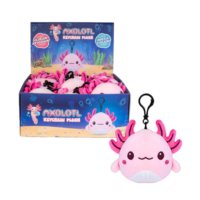 Key Chain Plush Axolotl