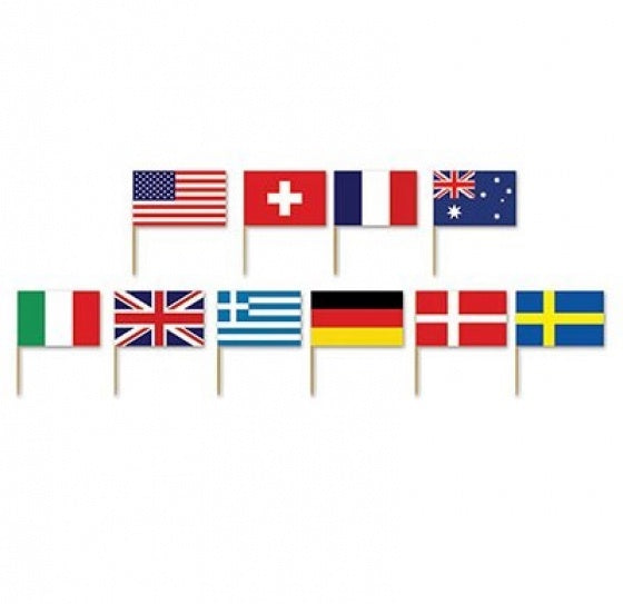 International Flag Picks