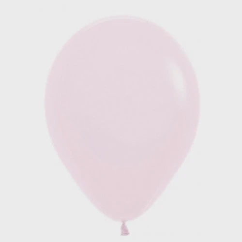 SEMPERTEX 30CM PASTEL MATTE PINK LATEX BALLOONS 609, 25PK