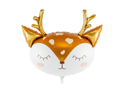 Foil Balloon Deer Head 1pkt 73x64CM