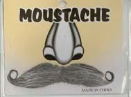 Grey Moustache