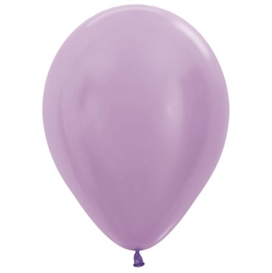 Satin lilac 30cm Latex Balloons Pack of 50