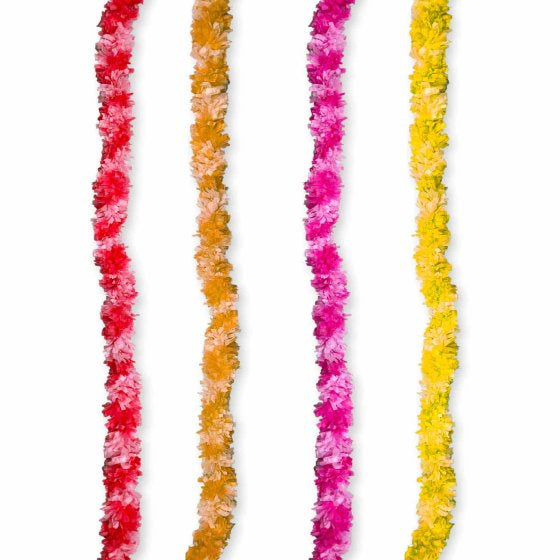 Diwali Garland Leis Assorted Colours 1.5m