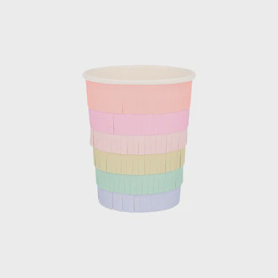 Meri Meri Rainbow Fringed Cups