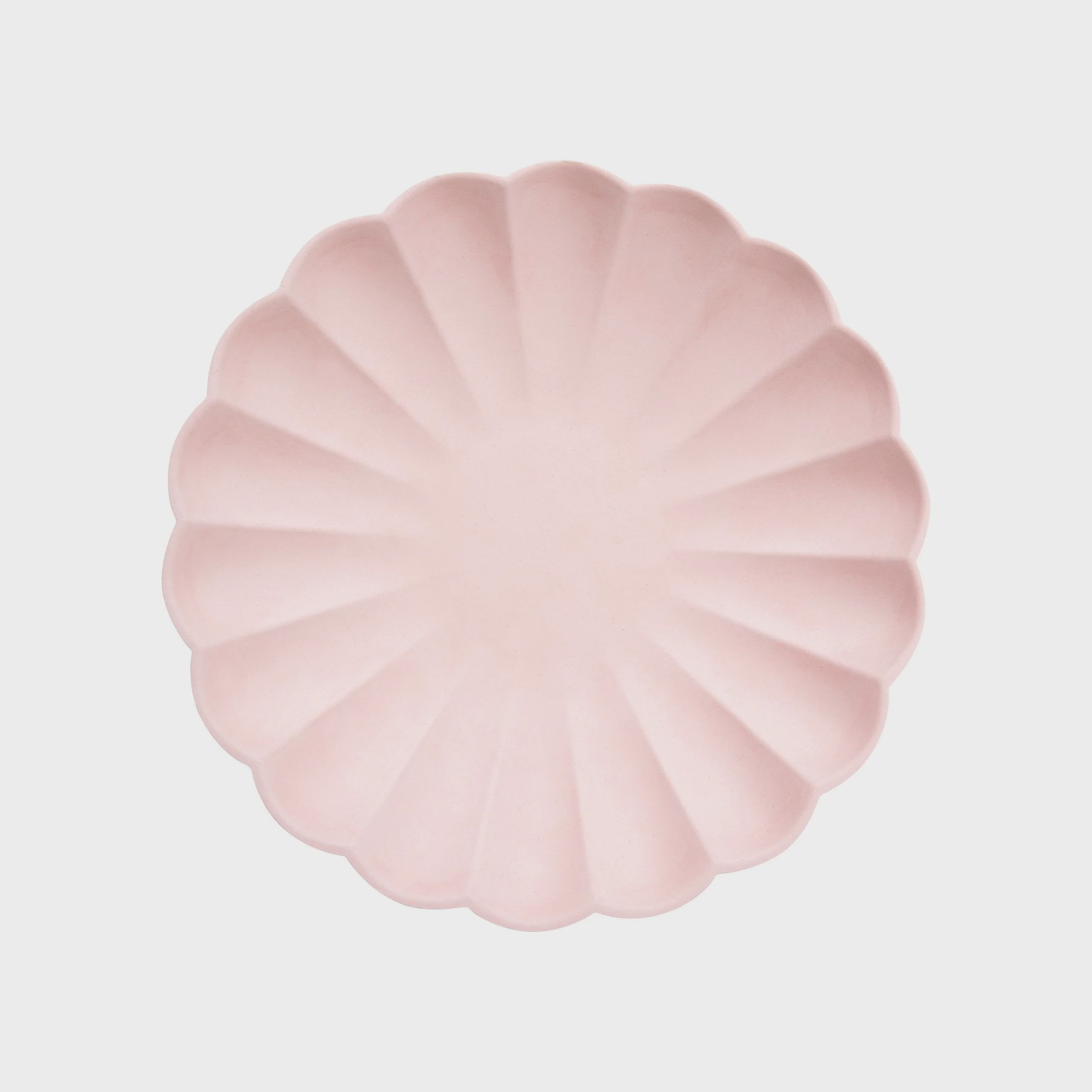 Meri Meri Candy Pink Small Compostable Plates - Pack of 8