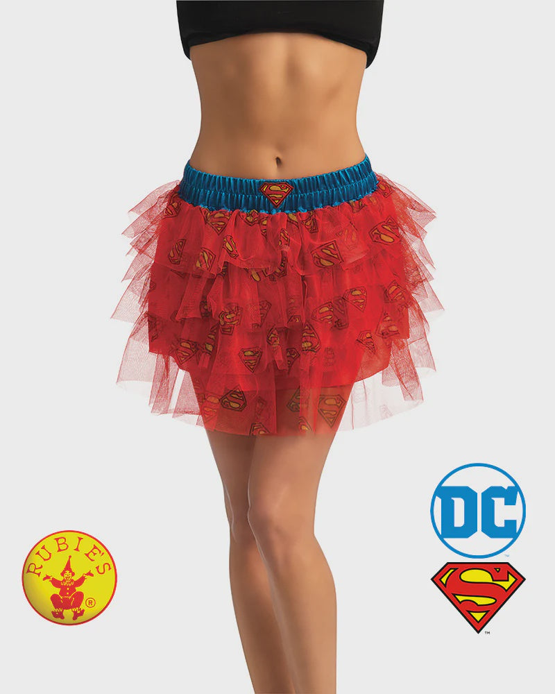 Supergirl Skirt with Sequins Womens Costume Standard