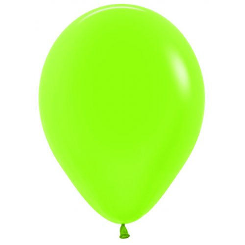 Neon Green 30cm Latex Balloons Bag of 100