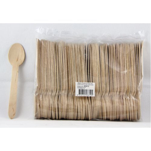 Wooden Spoons 155mm Pack of 100