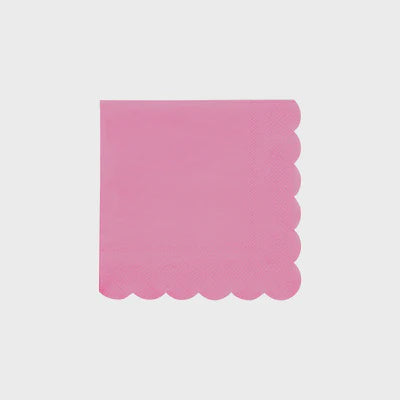 Meri Meri Small Bubblegum Pink Paper Napkins