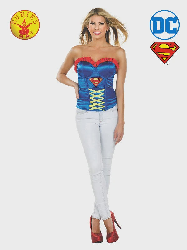 Supergirl Corset Womens Costume