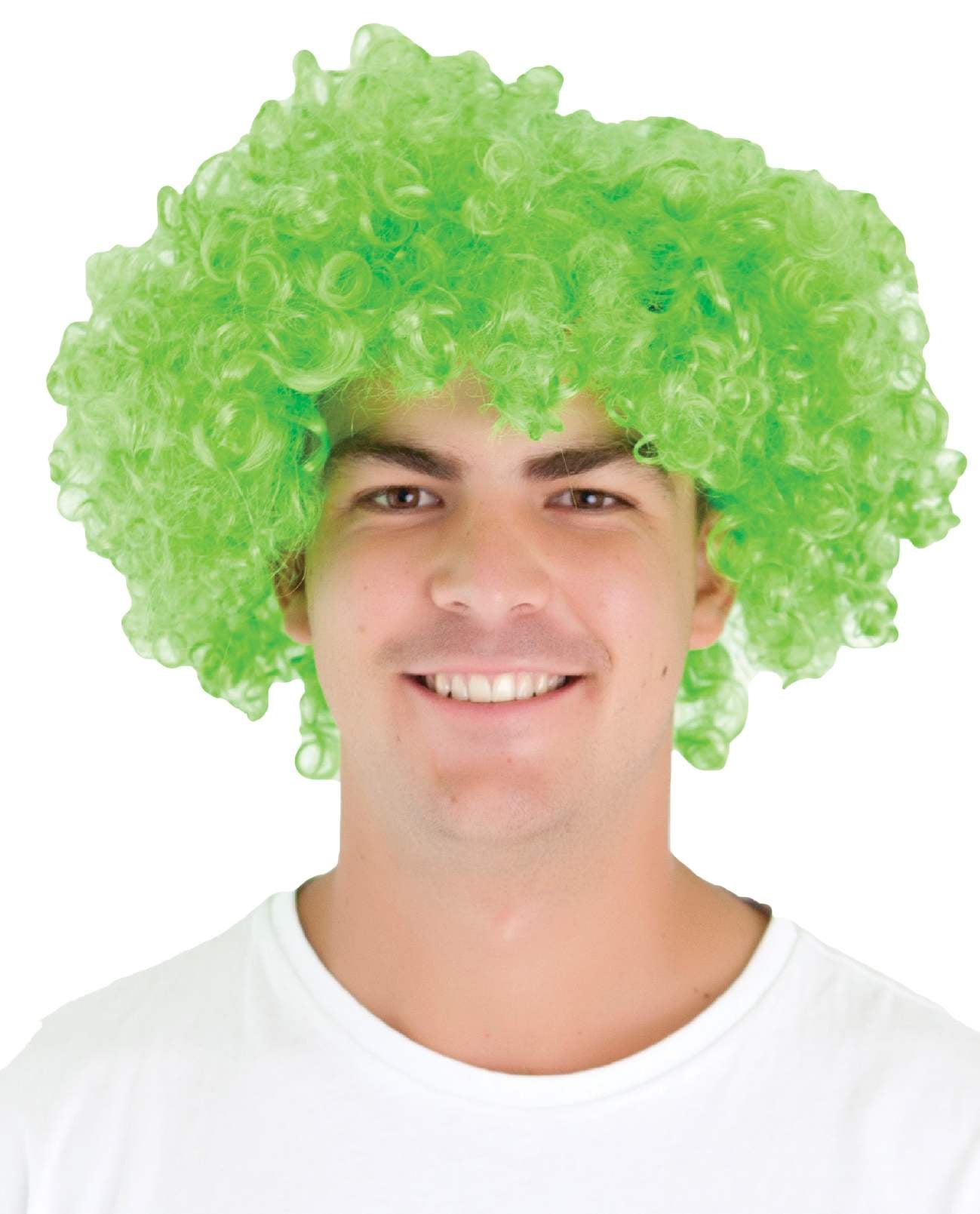 Green Jumbo Afro Wig