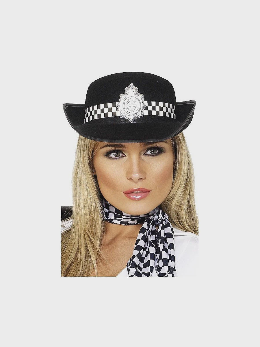 Policewoman's Hat Black