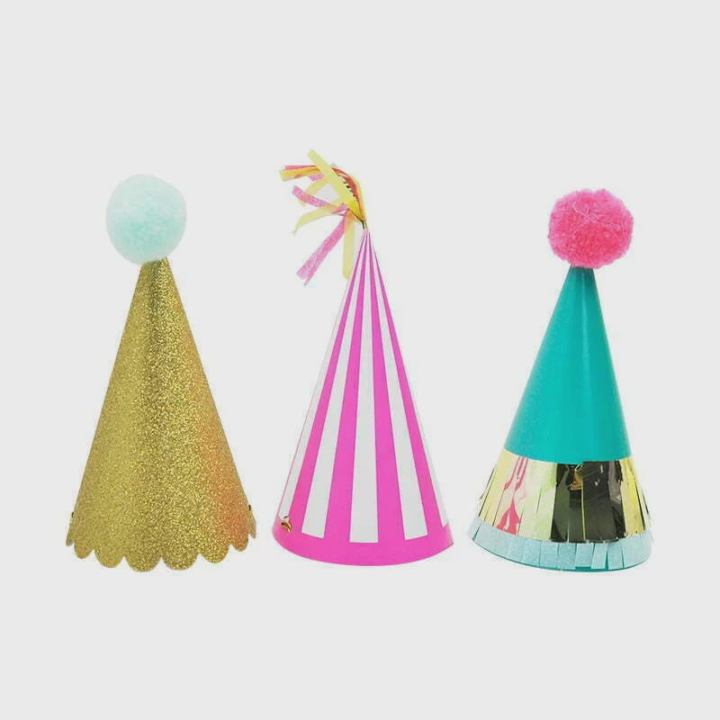 Paper Hats (Pack of 3)