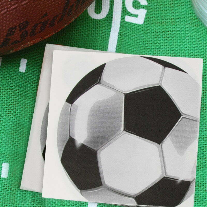 Soccer Ball Napkins (Pack of 16)