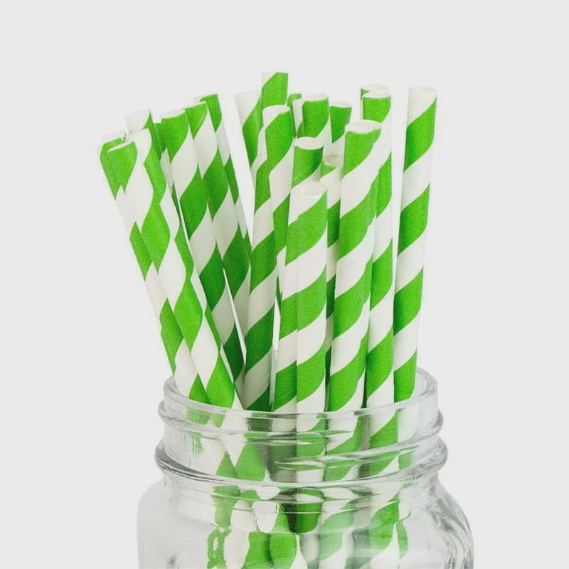 Soccer Paper Straws (Pack of 8)