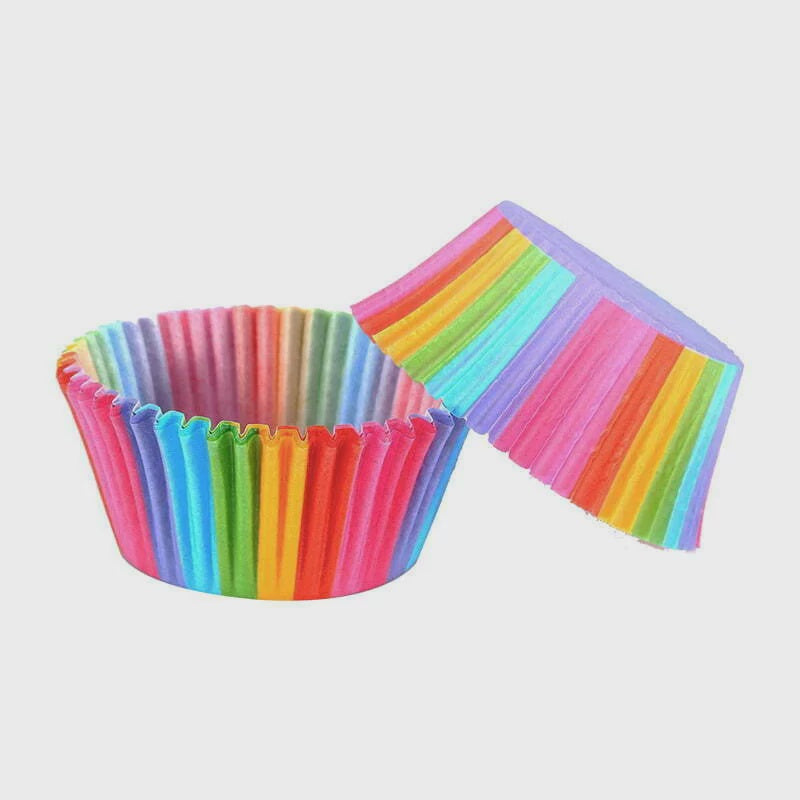 Rainbow Cupcake Cups (Pack of 100)