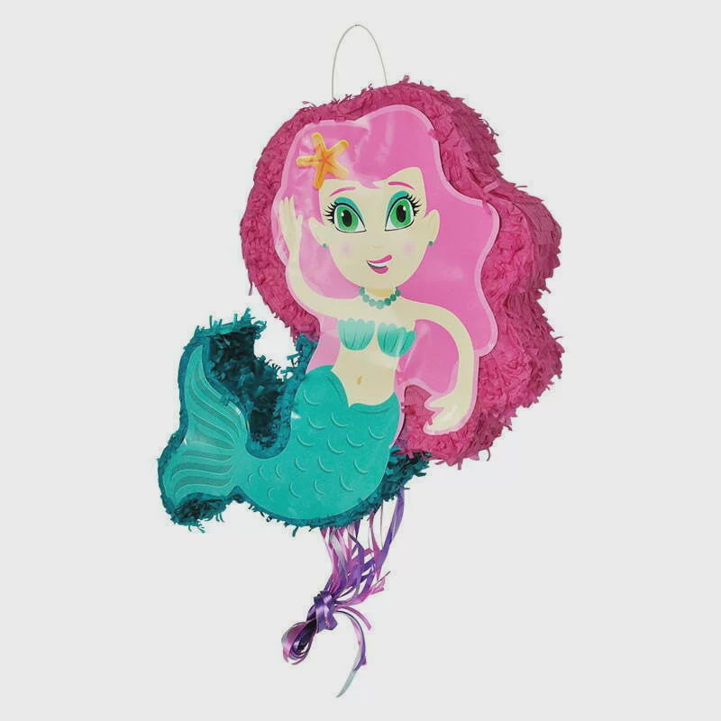 Pink Mermaid Pinata