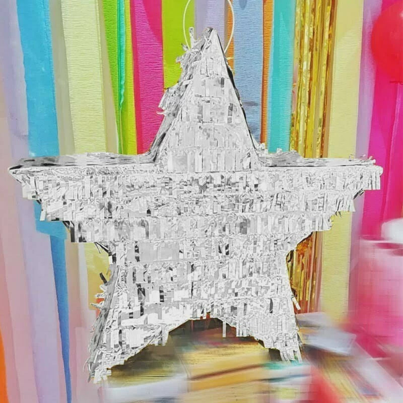 Silver Star Pinata