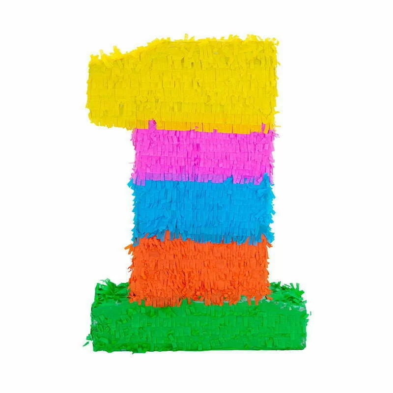 Rainbow Number Pinata 0-9