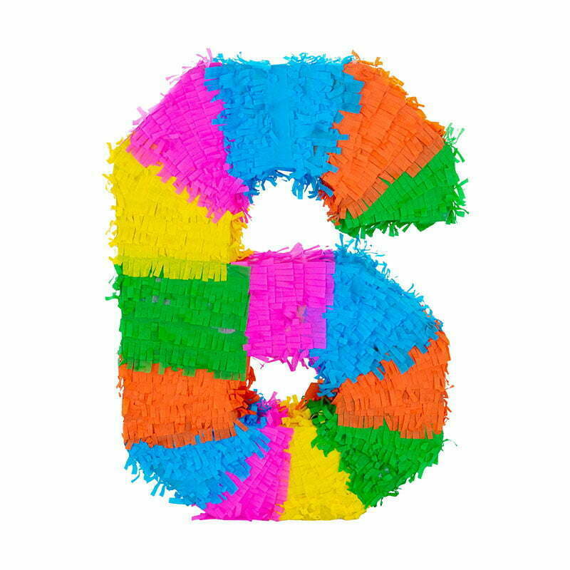 Rainbow Number Pinata 0-9