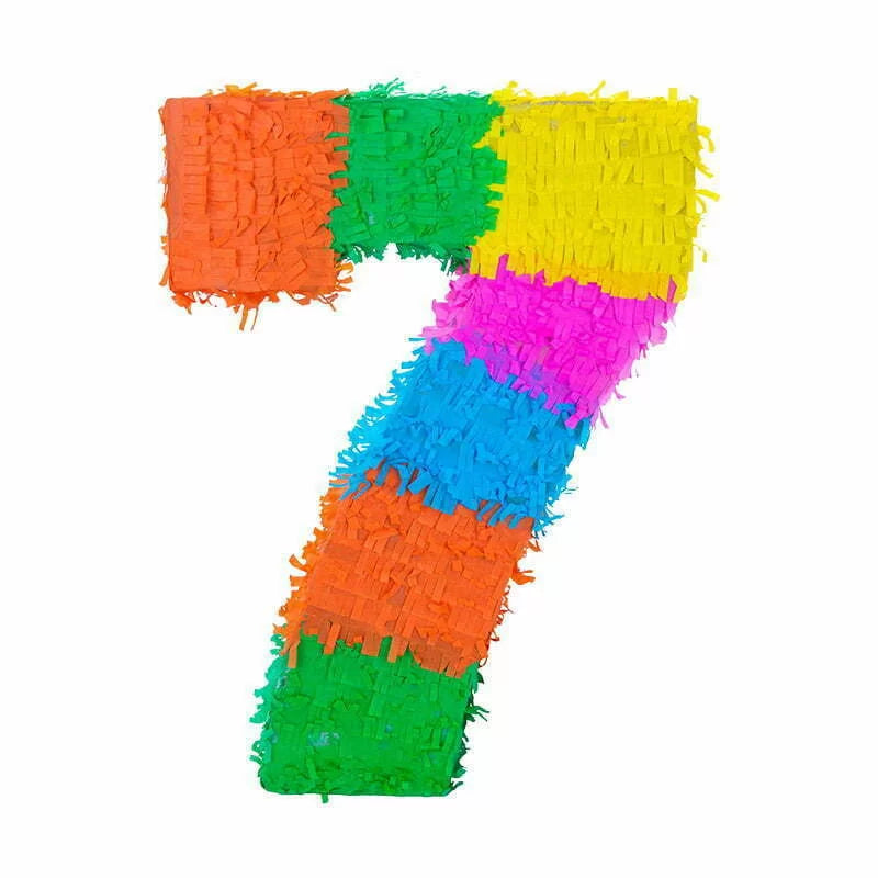 Rainbow Number Pinata 0-9