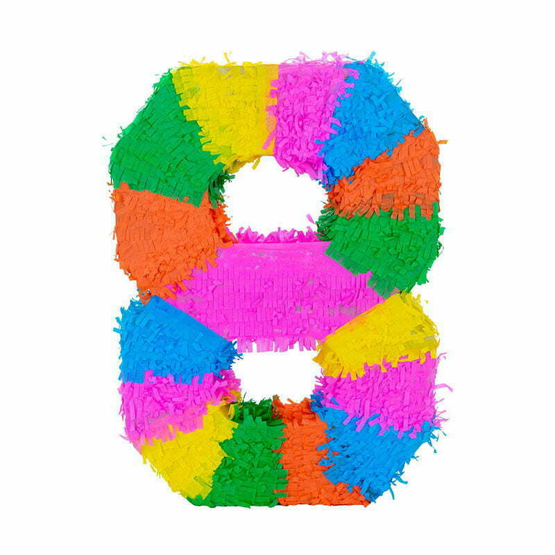 Rainbow Number Pinata 0-9