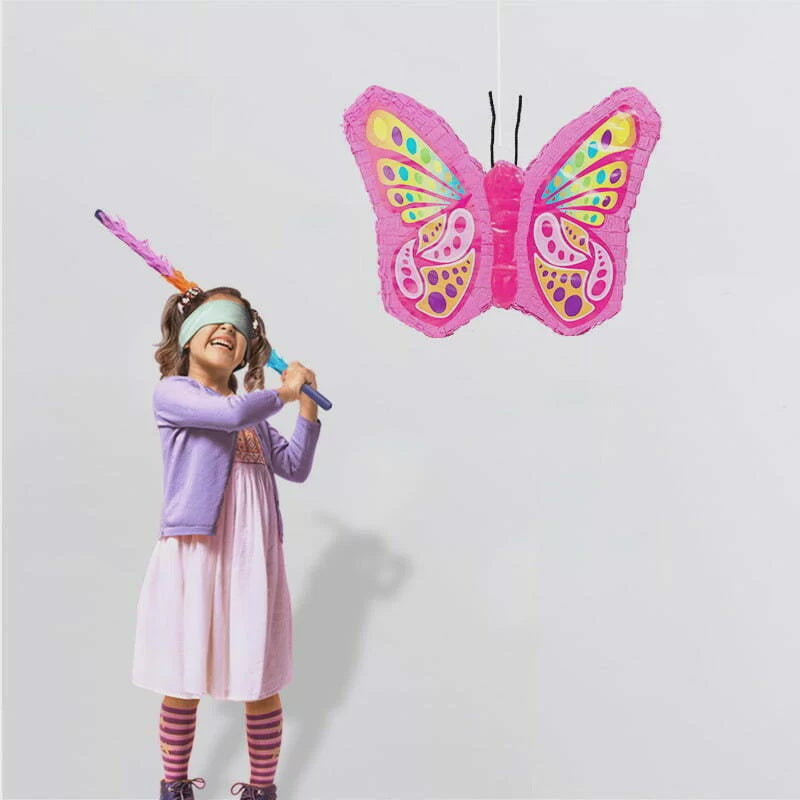 Pink Butterfly Pinata