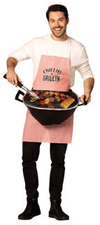 Grill Master Apron with BBQ Costume