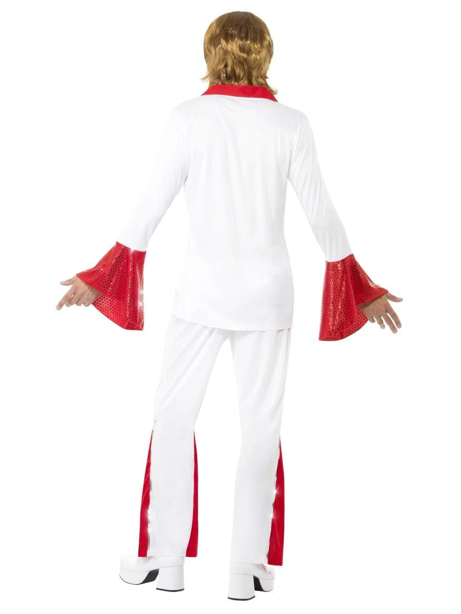 Super Trooper 70s Disco Pop Star Mens Costume
