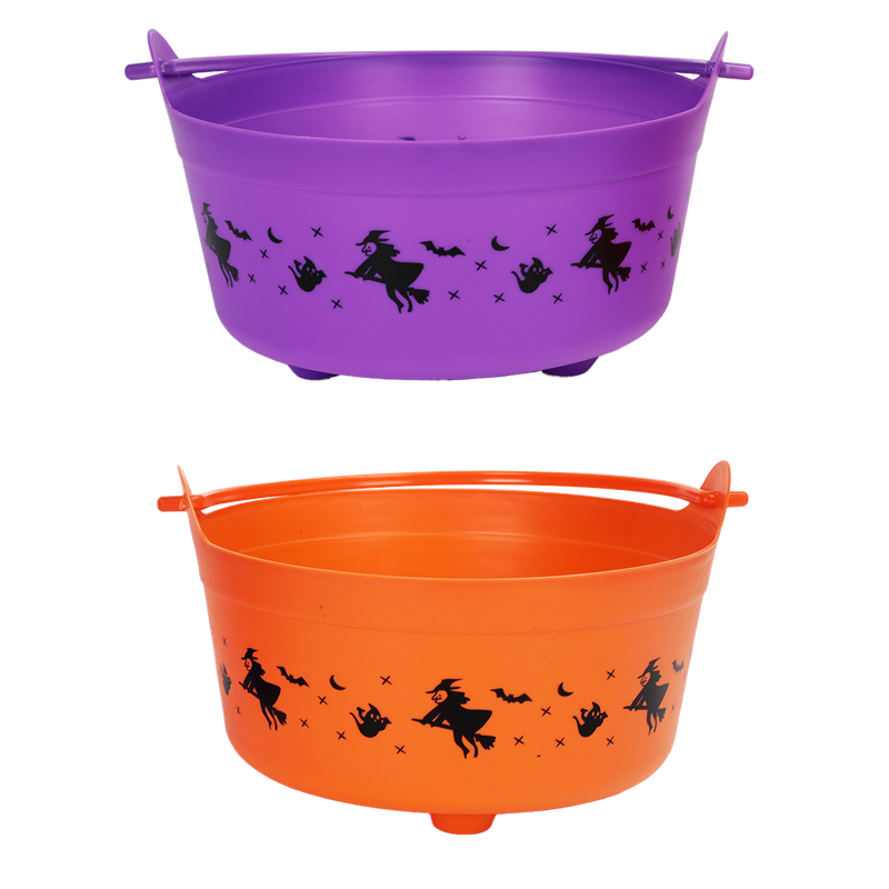 Trick Treat Cauldron with Handle
