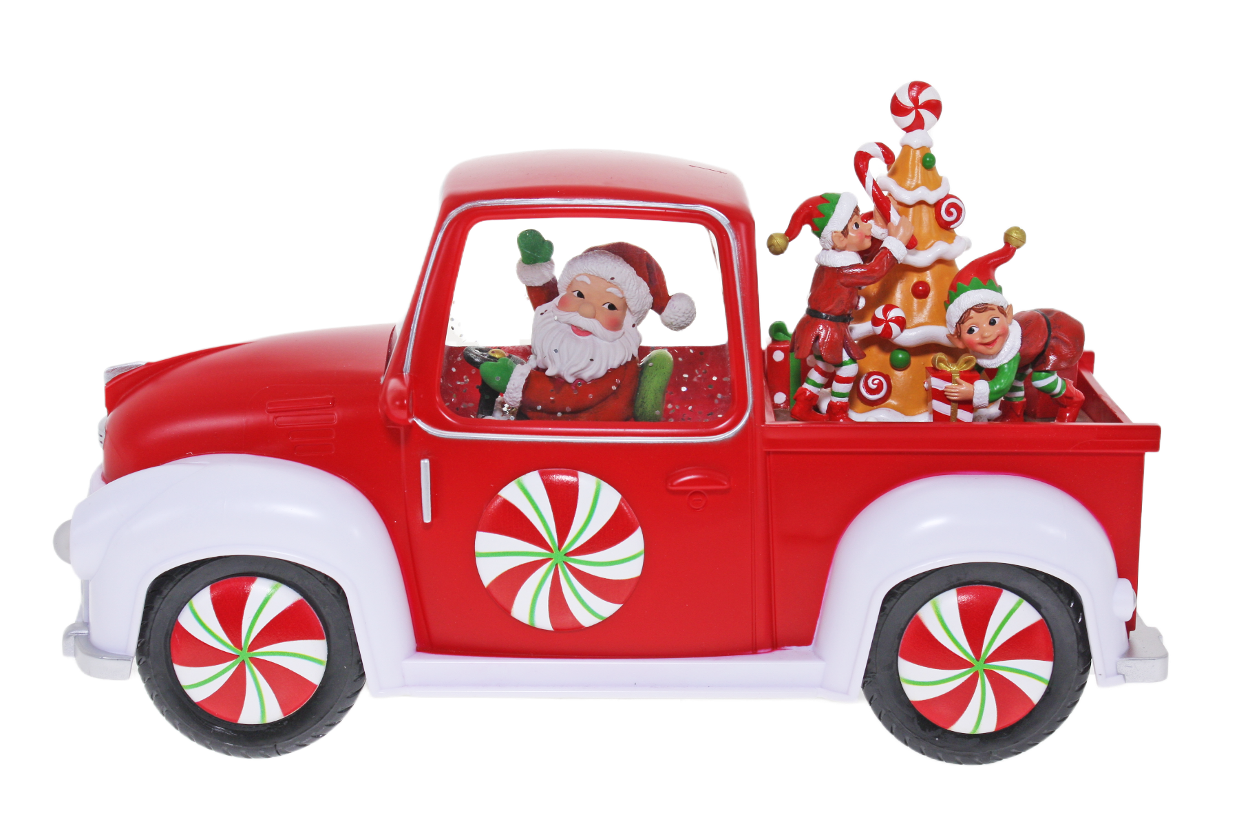 Santa Candy Ute with Elves