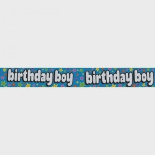 Happy Birthday Boy Banner