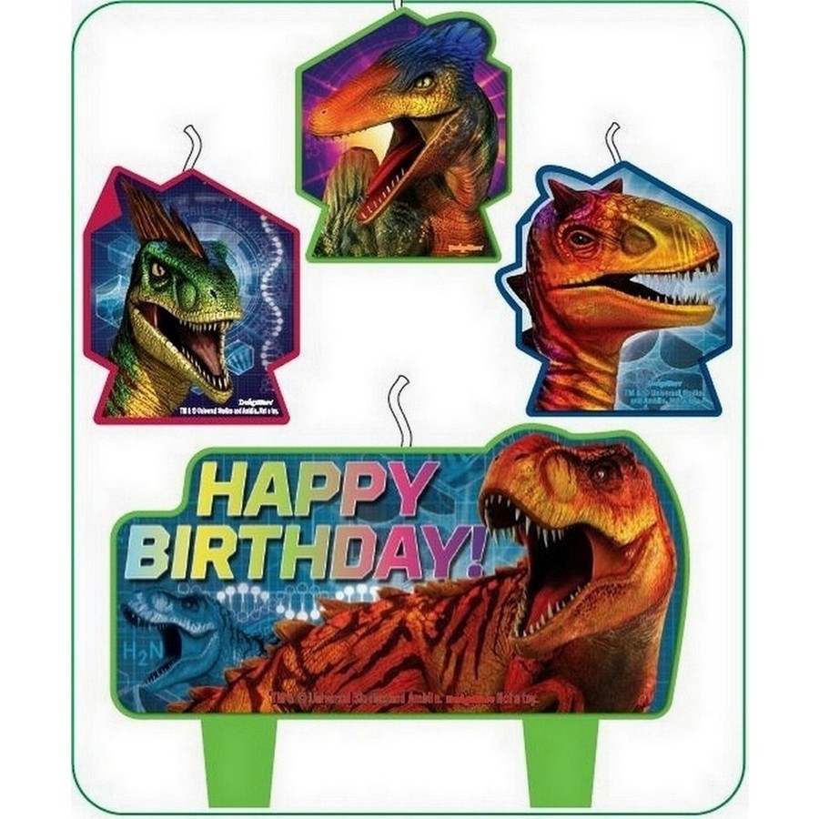 Jurassic World Birthday Candle Set