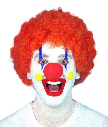 Clown Wig Orange