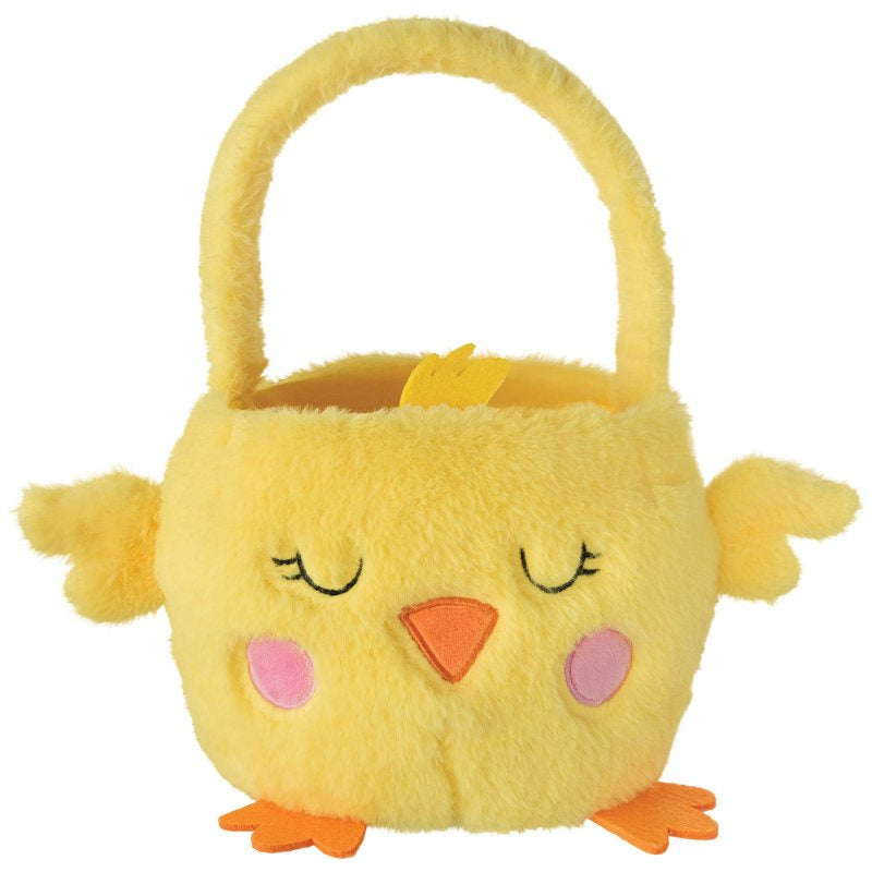 Chick Plush Easter Basket