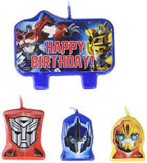 Transformers Candles