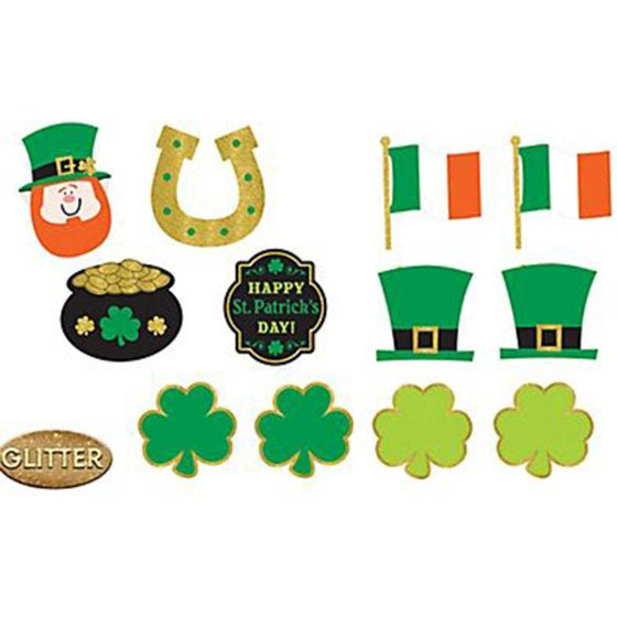 Happy St Patricks Day Assorted Cutouts