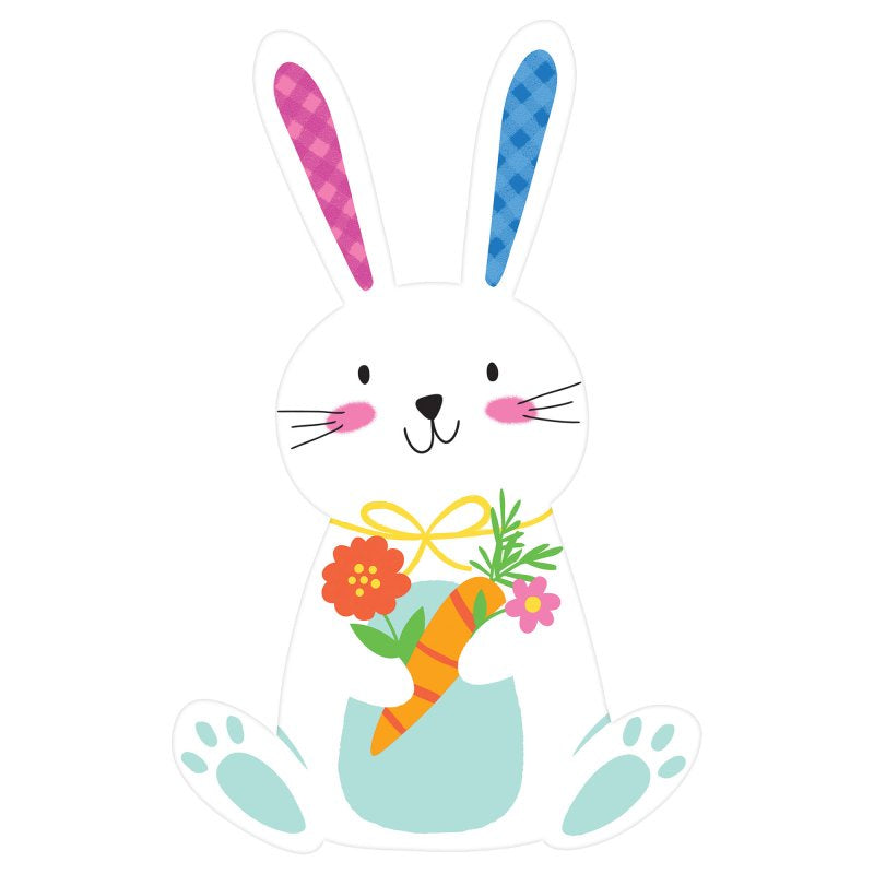 Bunny with Carrot Cutout