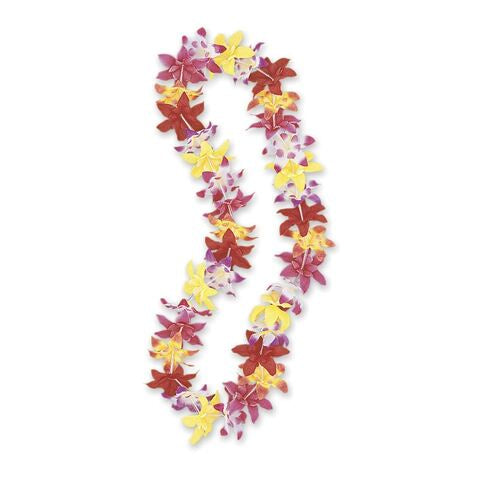 Tropical Rainbow Lei