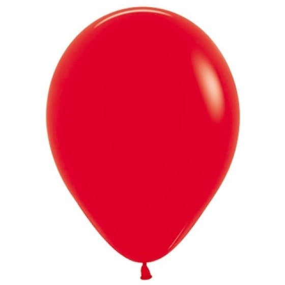 Sempertex Fashion Red 30cm Latex Balloons Pack of 100
