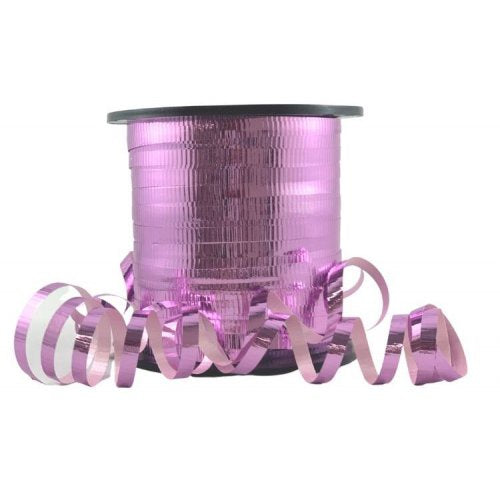 Metallic Light Pink Curling Ribbon 225m