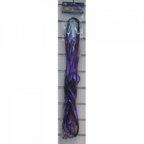 Pre Cut Ribbon with Clip 25pk Metallic Purple