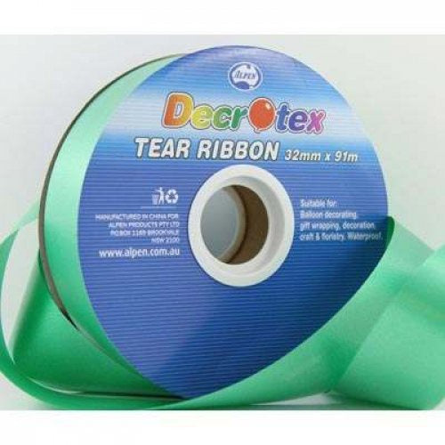 Tearing Ribbon Emerald Green Tear Ribbon