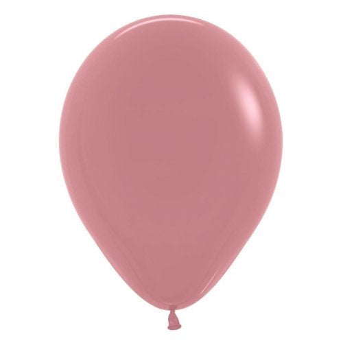 Fashion Rosewood 30cm Latex Balloons Pack of 100